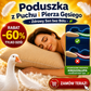 Poduszka Premium z Naturalnego Puchu i Pierza Gęsiego 50×70 cm